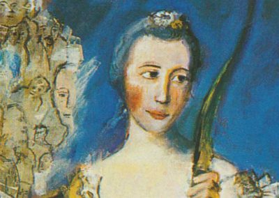 LA CHASSE AUX SORCIERES D’APRES « MADAME DE MAISON-ROUGE SOUS LES TRAITS DE DIANE » DE NATTIER 1756