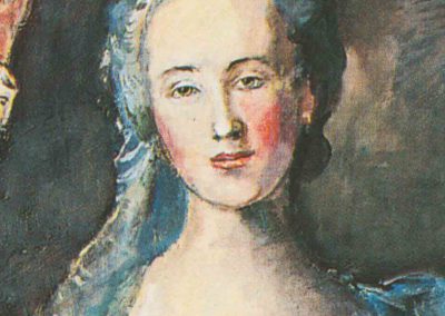 LA FACE CACHEE DU FASTE D’APRES « MANON BALLETTI » DE NATTIER 1757